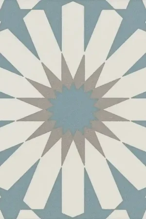 Vente Directe carrelage imitation ciment 20x20 cm ETNIC A light blue